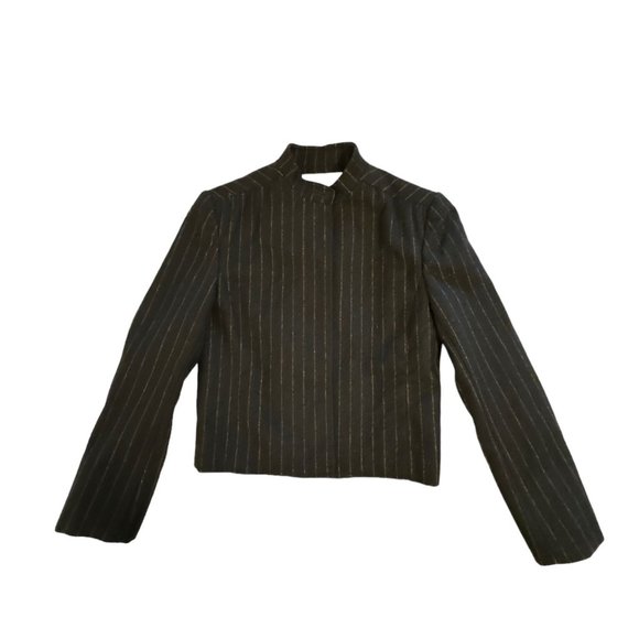 Pendleton Vintage 1970's Pinstripped Cropped Wool Jacket